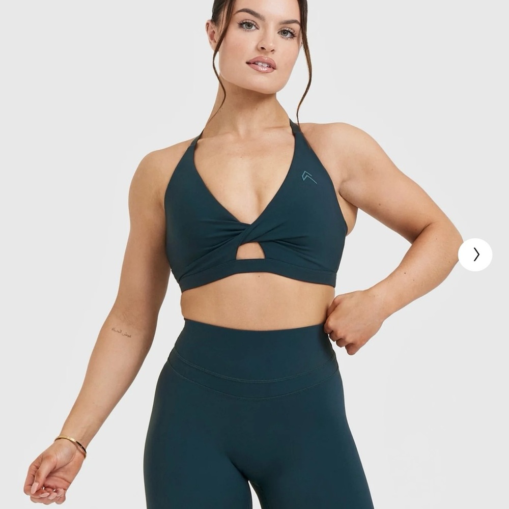 Oner Active Twist Bra Oil Blue